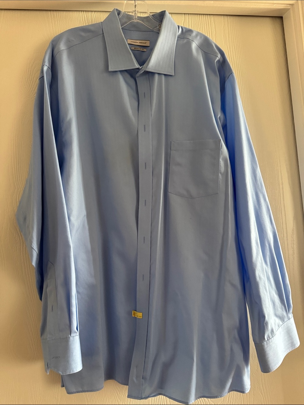 Classic Light Blue Men's Dress Shirt Joseph Abboud